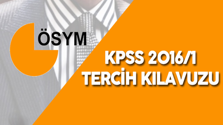 KPSS Önlisans Tercih Kılavuzu! (2016) Memurluk Başvuru Ekranı