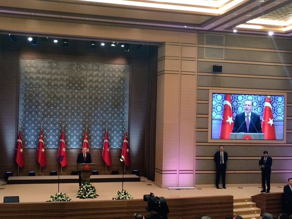Cumhurbaşkanı Erdoğan Ödül Töreninde Konuştu