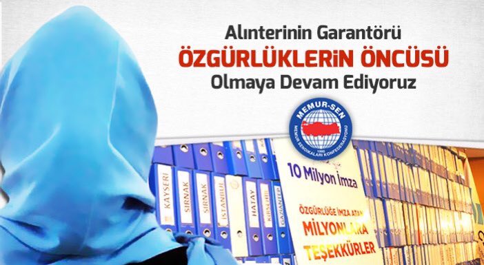 “Alınterinin Garantörü Özgürlüklerin Öncüsü Olmaya Devam Ediyoruz”