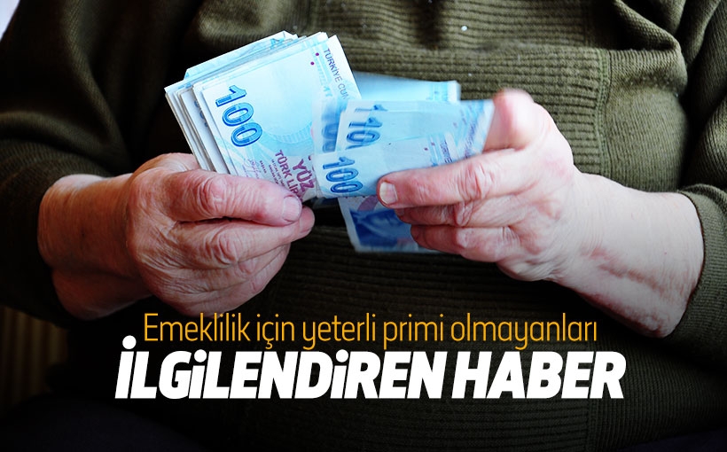 Emekli Olamayana 65 Yaş Aylığı