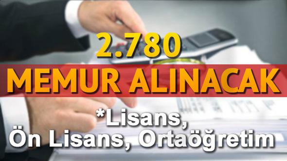 Memur Alımı İçin Süreç Duyuruldu! Kamuya 2780 Personel Alınacak!