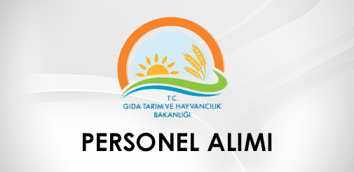 Tarım Bakanlığı Personel Alımı Başvuru Şartları Belli Oldu