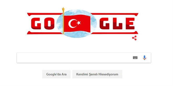 Google’dan 29 Ekim Cumhuriyet Bayramı’na Özel Doodle!