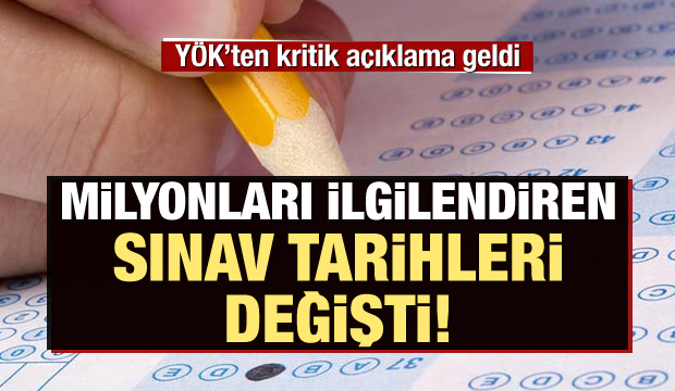 YÖK’ten Beklenen Açıklama Geldi!