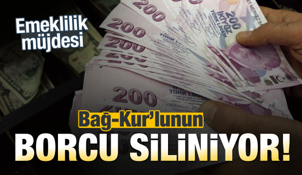 Bağ-Kur’luya Emeklilik Müjdesi! Borcu Siliniyor
