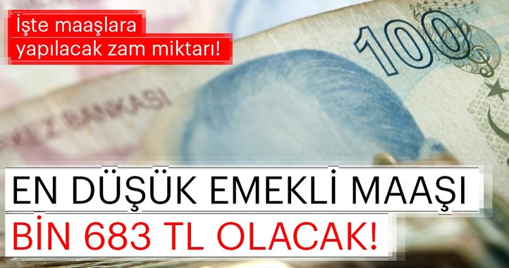 Emekliye Büyük Temmuz Zammı Geliyor! En Düşük Emekli Maaşı Bin 683 TL!