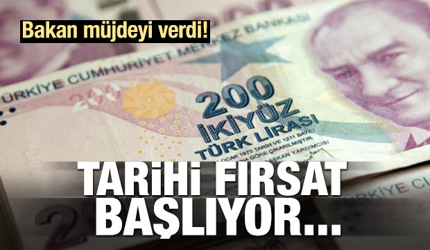 Maliye Bakanı Naci Ağbal Müjdeyi Verdi! Tarihi Fırsat