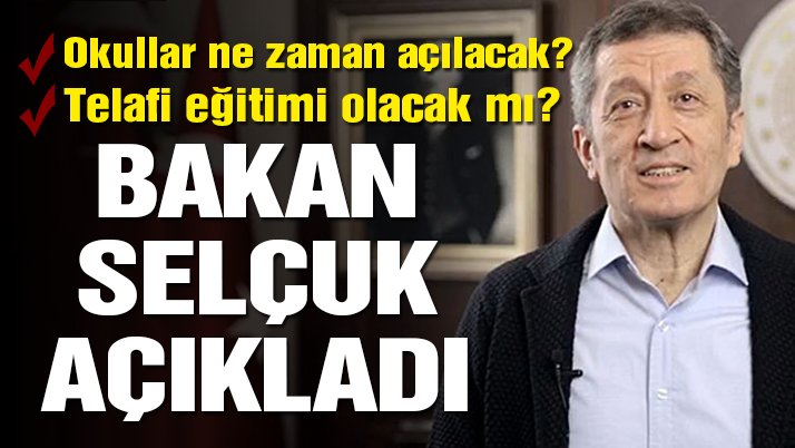 Doktorlar ‘Virüsün Bulaşma Tehlikesi Azaldı’ Dediğinde Okulları Açacağız”