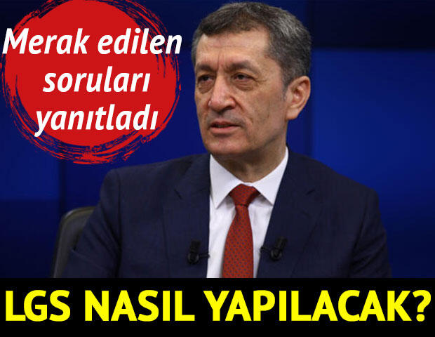 Milli Eğitim Bakanı Ziya Selçuk, LGS’nin Nasıl Yapılacağına Dair Video Paylaştı