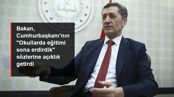 Milli Eğitim Bakanı Ziya Selçuk: “Uzaktan Eğitim 19 Haziran’a Kadar Devam Edecek”